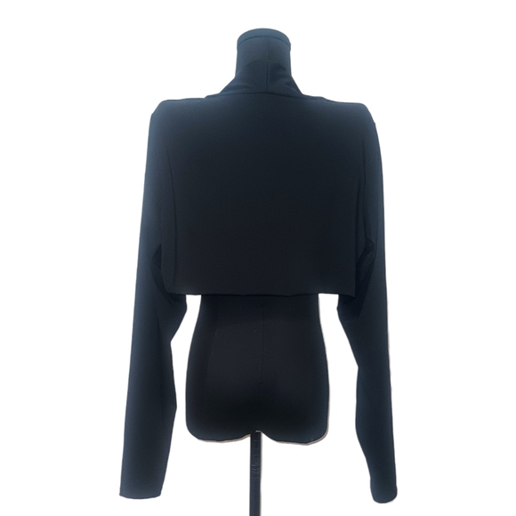 Black Long Sleeve Shrug - Picture 4 of 5